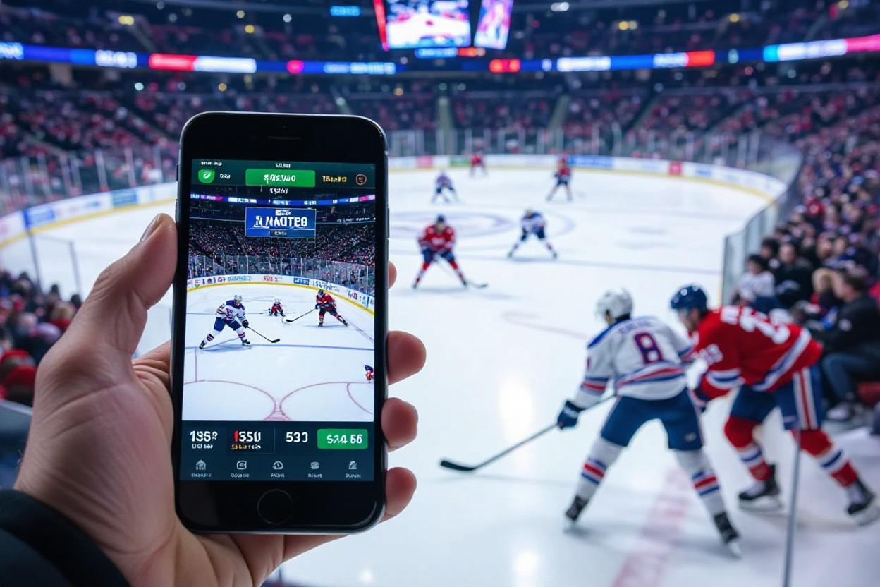Live betting on ice hockey – Fast-paced tips for big wins